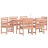 Ensemble à manger de jardin 7 pcs bois massif Douglas 615595615595