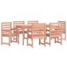 Ensemble à manger de jardin 7 pcs bois massif Douglas 615595615595