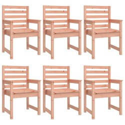 Ensemble à manger de jardin 7 pcs bois massif Douglas 615595615595