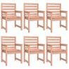 Ensemble à manger de jardin 7 pcs bois massif Douglas 615595615595