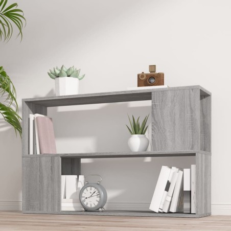 Bibliothèque Sonoma gris 100x24x63 cm Bois d'ingénierie 615602615602