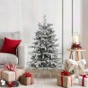 Ensemble de Boules de Noël 40 pcs Noir et Blanc Plastique 615604615604