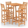 Ensemble de bar d'extérieur 5 pcs Bois d'acacia massif 615617615617