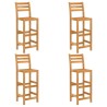Ensemble de bar d'extérieur 5 pcs Bois d'acacia massif 615617615617