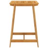 Ensemble de bar de jardin avec coussins 5 pcs Gris 615618615618