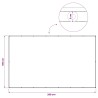 Écran de confidentialité pour balcon 180 x 300 cm 615640615640