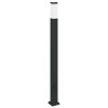 Borne lumineuse avec sortie 110 cm Noir IP44 615643615643