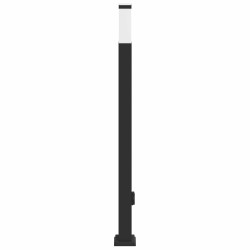 Borne lumineuse avec sortie 110 cm Noir IP44 615643615643