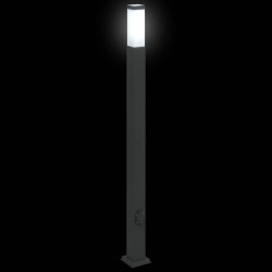 Borne lumineuse avec sortie 110 cm Noir IP44 615643615643