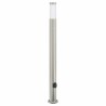 Borne lumineuse avec détecteur et prise 110 cm acier inoxydable IP44 615644615644