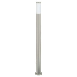 Borne lumineuse avec détecteur et prise 110 cm acier inoxydable IP44 615644615644