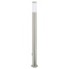 Borne lumineuse avec détecteur et prise 110 cm acier inoxydable IP44 615644615644