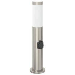 Borne lumineuse avec sortie 50 cm en acier inoxydable IP44 615647615647
