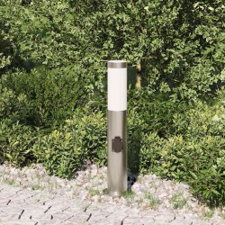 Borne lumineuse avec sortie 50 cm en acier inoxydable IP44 615647615647
