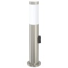 Borne lumineuse avec sortie 50 cm en acier inoxydable IP44 615647615647