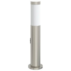 Borne lumineuse avec sortie 50 cm en acier inoxydable IP44 615647615647