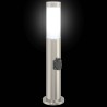Borne lumineuse avec sortie 50 cm en acier inoxydable IP44 615647615647