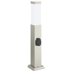 Borne lumineuse avec sortie 50 cm en acier inoxydable IP44 615648615648