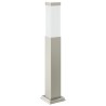 Borne lumineuse avec sortie 50 cm en acier inoxydable IP44 615648615648