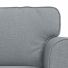 Ensemble de Canapés 2 pcs Gris clair 155 x 82 x 80 cm tissu 615656615656