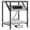 Cabinet de chevet Gris Sonoma 38 x 30 x 48 cm Bois d'ingénierie 615659615659
