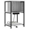 Cabinet de chevet Gris Sonoma 38 x 31 x 61 cm Bois d'ingénierie 615660615660