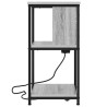 Cabinet de chevet Gris Sonoma 38 x 31 x 61 cm Bois d'ingénierie 615660615660
