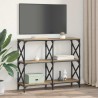 Table console Chêne artisanal 100 x 28 x 80,5 cm 615663615663
