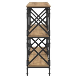 Table console Chêne artisanal 100 x 28 x 80,5 cm 615663615663