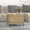 Table basse Chêne sonoma 60x44,5x45 cm Bois d'ingénierie 615666615666