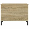 Table basse Chêne sonoma 60x44,5x45 cm Bois d'ingénierie 615666615666