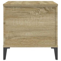 Table basse Chêne sonoma 60x44,5x45 cm Bois d'ingénierie 615666615666