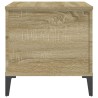 Table basse Chêne sonoma 60x44,5x45 cm Bois d'ingénierie 615666615666