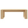 Table basse chêne sonoma 102x50x35 cm bois d'ingénierie 615667615667