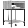 Cabinet de chevet Gris Sonoma 40 x 40 x 61 cm Bois d'ingénierie 615671615671