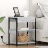 Cabinet de chevet Gris Sonoma 41 x 31 x 51 cm Bois d'ingénierie 615673615673