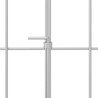 Clôture de jardin avec piquets 24 pcs 95 x 30 cm Mesh Argenté 615674615674