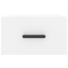 Table de chevet murale blanc 35x35x20 cm 615685615685