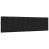 Coussin de tête de lit Hanko noir 180 cm tissu 615691615691
