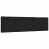 Coussin de tête de lit Hanko noir 180 cm tissu 615691615691