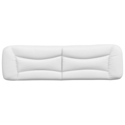 Coussin de tête de lit Hvar blanc 180 cm similicuir 615692615692