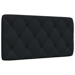 Coussin de tête de lit noir 100 cm tissu 615693615693
