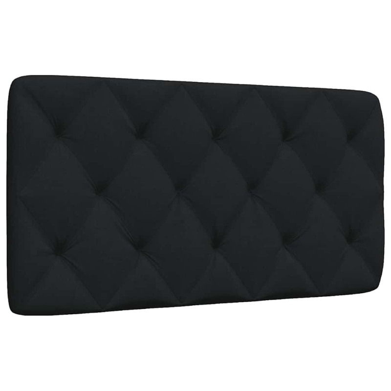 Coussin de tête de lit noir 100 cm tissu 615693615693