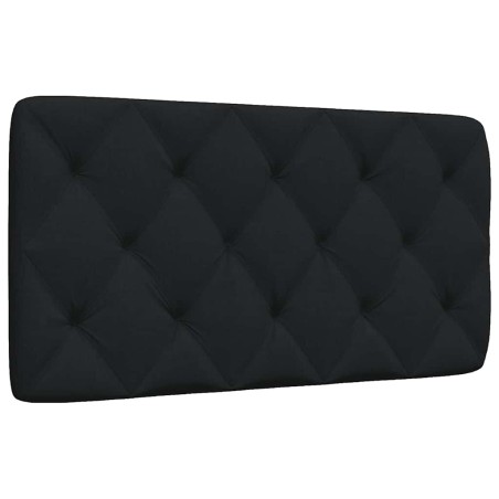 Coussin de tête de lit noir 100 cm tissu 615693615693