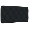Coussin de tête de lit noir 100 cm tissu 615693615693