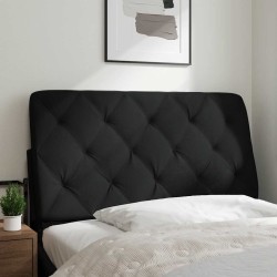 Coussin de tête de lit noir 100 cm tissu 615693615693