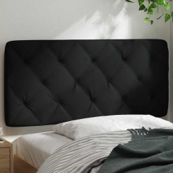 Coussin de tête de lit noir 100 cm tissu 615693615693