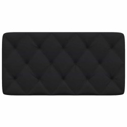 Coussin de tête de lit noir 100 cm tissu 615693615693