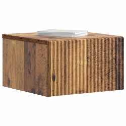 Cabinet de chevet mural 2 pcs Bois ancien 33 x 34,5 x 20 cm 615706615706