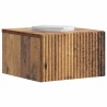 Cabinet de chevet mural 2 pcs Bois ancien 33 x 34,5 x 20 cm 615706615706